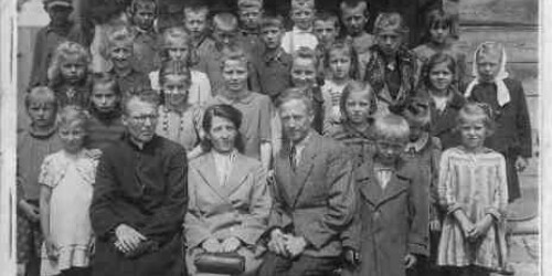 Zdjęcia uczniów, nauczycieli - lata: 1942 - 1944