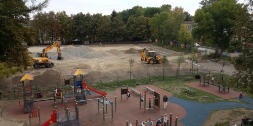 Fotorelacja z budowy szkolnych boisk 2015/2016