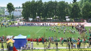Otwarcie boisk szkolnych w-2016r. - uroczystość i -festyn